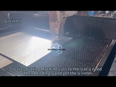 Galwanizowana sieć sieciowa z 6 mm okrągłymi otworami, zperforowana