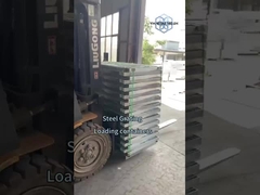 Stalowe korytarze sieci ciężkiej pracy przeciwpoślizgowe trwałe podłogi przemysłowe