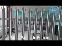 Ogrodzenie ze stali o wysokim bezpieczeństwie