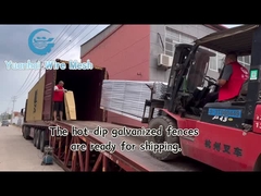 Ogrodzenie z siatki BRC powlekanej PCV, gięte/trójkątne