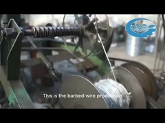 Drut kolczasty ocynkowany ogniowo 12Gauge do ogrodzeń ochronnych