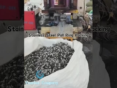 Metalowe pierścienie Pall ze stali nierdzewnej do skrubingu gazu i destylacji