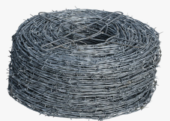 Galvanized High Carbon Steel Barbed Wire for Perimeter Security