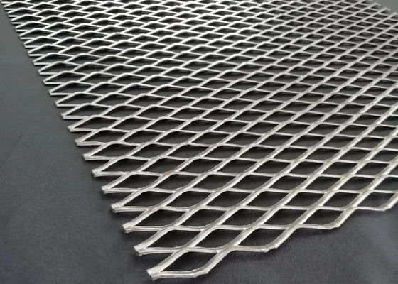 Hole 7 * 12mm Expanded Metal Wire Mesh For Fuel Filter Mesh