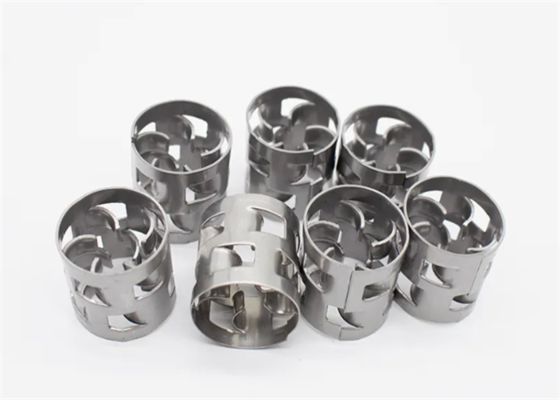 SS304 50mm Metal Pall Ring Packing for Absorption Towers