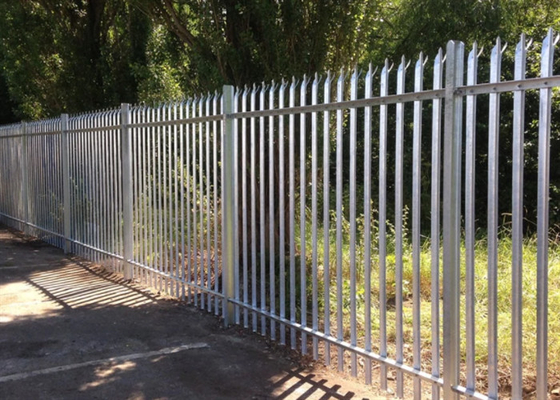 Bezpieczeństwo mieszkaniowe Ogrodzenie palisadowe ze stali niskowęglowej Odporne na gryzonie