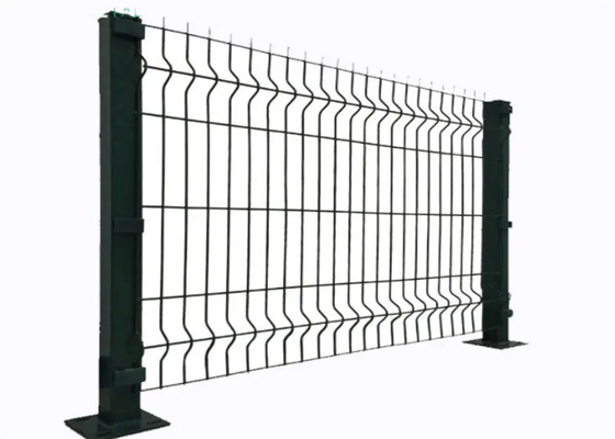 Wylotowa sieć drutowa Trójkąt ogrodzenia Plac zabaw 4.0mm 75*150mm Zielony Kolor