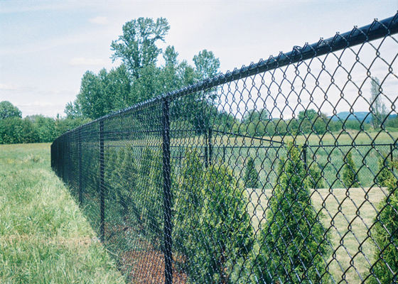 Ocynkowane ogniowo tymczasowe ogrodzenie siatkowe o grubości 9 mm 4,0 mm dla gospodarstwa