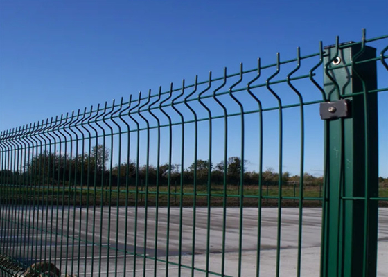 Wysokość 1,53m Panel ogrodzenia trójkąta z brzoskwiniowych słupów dla bezpieczeństwa