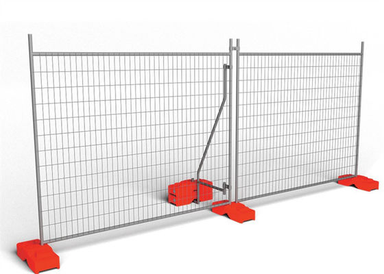 2.5mm Włókno o średnicy ocynkowanej spawanej tymczasowej ogrodzenia dla placów budowy