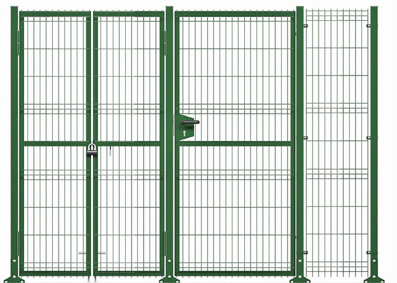 3D ogród trójkąt wygięcia ogrodzenie dla mieszkalnych 1,8 * 3m 75 * 200mm dziura
