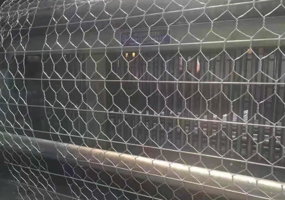 Kosze gabionowe wzmocnione powłoką proszkową lub Galfan, klatka kamienna, drut 5 mm do kontroli powodzi 2,5*1*1m