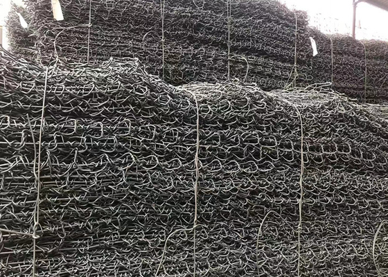 Wysoki cynk Galwanizowany Gabion Koszyk Drutu Klatka Do Ochrony Gleby I Wody Straty