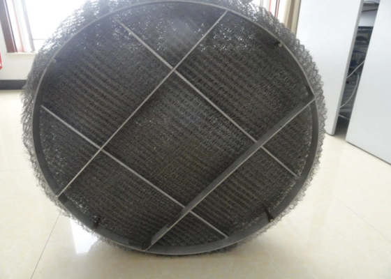 316 SS Wire Mesh Demister Pad Trwały separator par płynów do użytku przemysłowego
