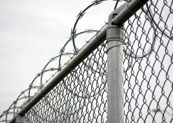 Concertina Razor Wire Coil Ostrze Ostrze Zaprojektowane do zapobiegania wtargnięciom