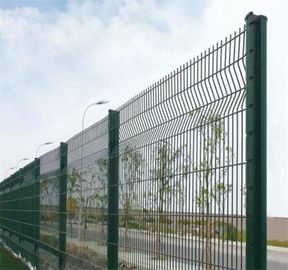 Dekoracyjny panel z siatki trójkątnej Ogrodzenie o wysokim stopniu bezpieczeństwa Dostosowany kolor