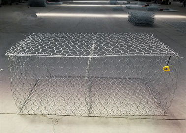 Siatka gabionowa 2,2 mm 60 x 80 mm do ściany gabionowej na brzegu rzeki