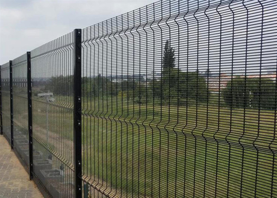 Ocynkowane ogrodzenie zabezpieczające 358 dla ściany Bundary 3 
